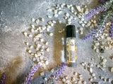 Visionary - Jasmine Perfume Roll On with Rainbow Moonstones