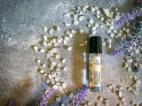 Visionary - Jasmine Perfume Roll On with Rainbow Moonstones