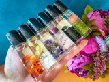 Visionary - Jasmine Perfume Roll On with Rainbow Moonstones