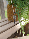 Black Salt Pendant Necklace