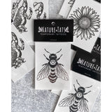 Big Bee Temporary Tattoo