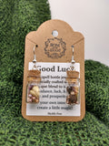 Good Luck Spell Charm Earrings
