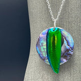 Jewel Wing Abalone Necklace