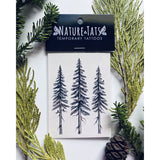 Pine Trees Temporary Tattoo