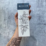 Rose Blossom Temporary Tattoo