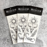 Sunlit South Temporary Tattoo