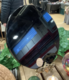 8" Black Obsidian Scrying Mirror