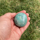 Graphic Amazonite Palm Stone