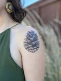 Pinecone Temporary Tattoo