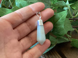 Aventurine Diamond Pendant