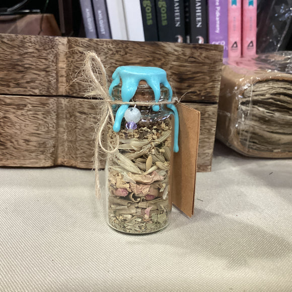 Spell Charm Bottle ~ Peace
