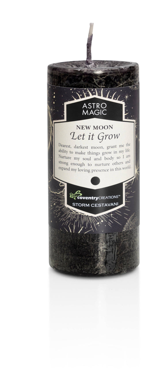 Astro Magic New Moon - Let it Grow Candle