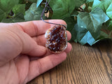 Citrine Druzy Pendant