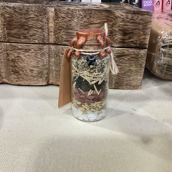Spell Charm Bottle ~ Grounding