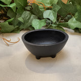 1 3/4" Oval Cast Iron Cauldron