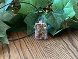 Citrine Druzy Pendant
