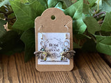 Whimsical Bee Charm Earrings