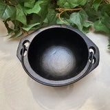 6" Cast Iron Cauldron