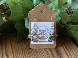 Whimsical Bee Charm Earrings