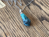 Emerald Diamond Pendant Necklace
