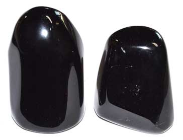 Black Obsidian stone free shape