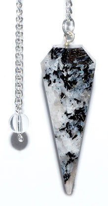 Rainbow Moonstone Pendulum