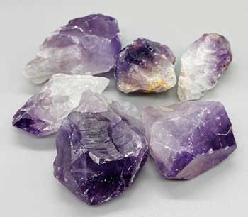 Amethyst Rough Points