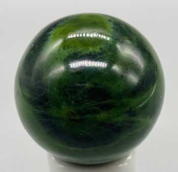40mm Green Serpentine Sphere