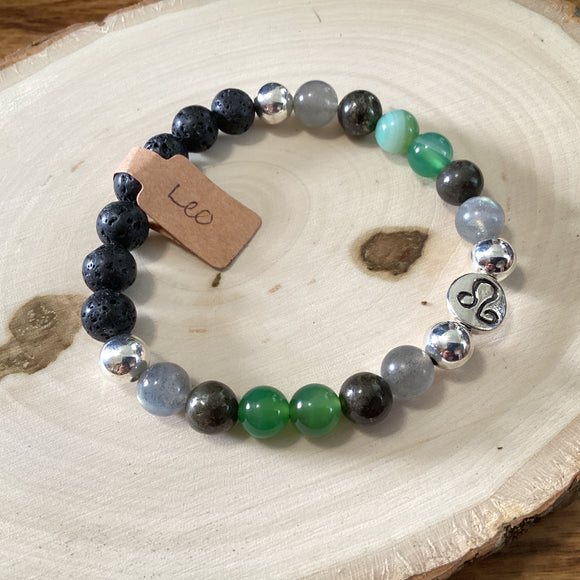 Leo ~ Zodiac Stone Bracelet