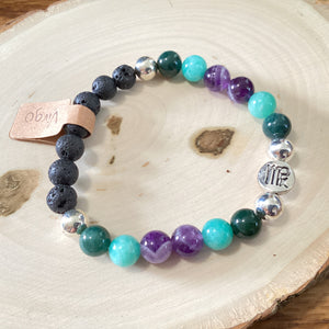 Virgo ~ Zodiac Stone Bracelet