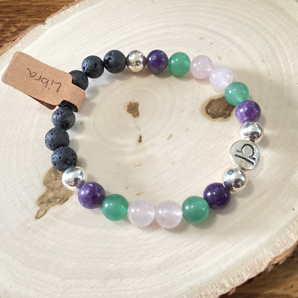 Libra ~ Zodiac Stone Bracelet