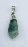 Emerald Diamond Pendant Necklace