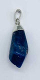 Sodalite Diamond Pendant Necklace