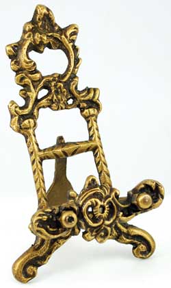 Brass Scrying Mirror Holder