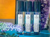 Mystic - Perfume Roll On With Amethyst & Lavender essential oil roller