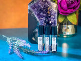 Mystic - Perfume Roll On With Amethyst & Lavender essential oil roller