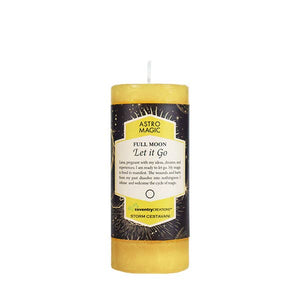 Astro Magic Full Moon - Let it Go Candle