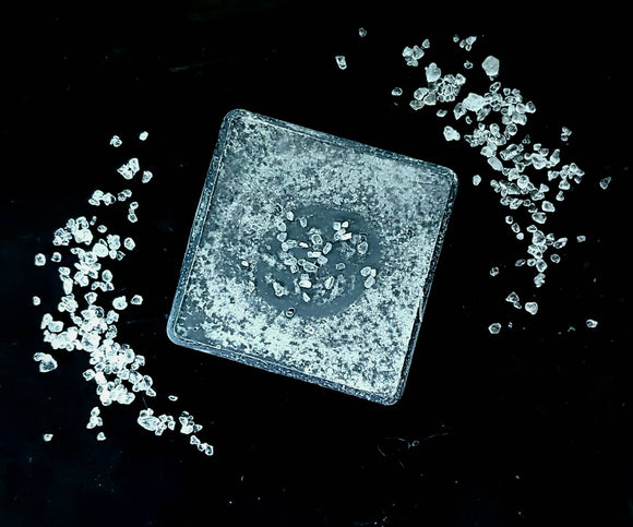 Banish Activated Charcoal Salt Soap Mini Bar