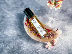 Creatrix - Citrine Floral Perfume Oil for Divine Feminine Energy with Jasmine
