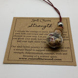Strength Spell Charm Necklace